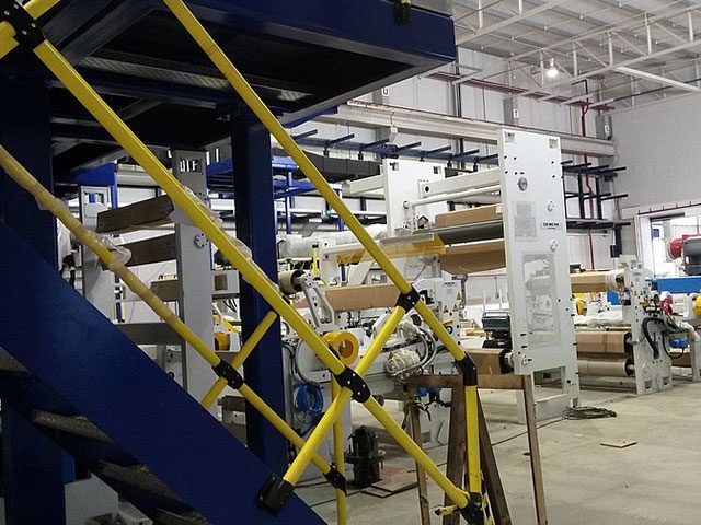 Coating Line in Food Packaging Materials Plant